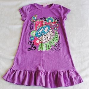 💰 3/$20 Girls pajamas sleepwear gown size 10